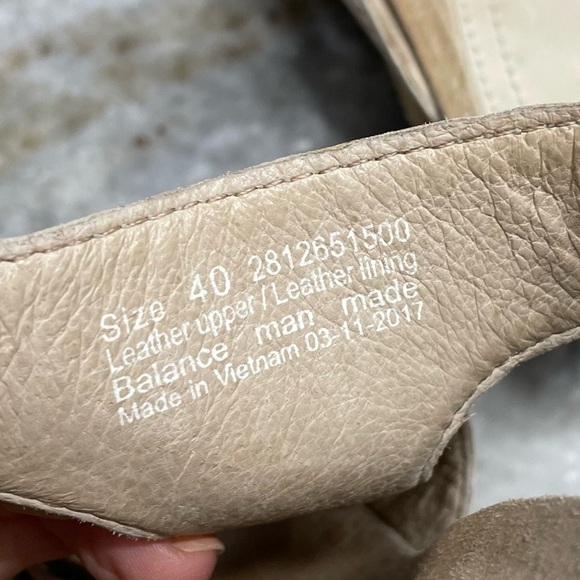 Dansko Carla Ivory Cream Buckled Wedge Sandals EU 40 - Picture 4 of 12